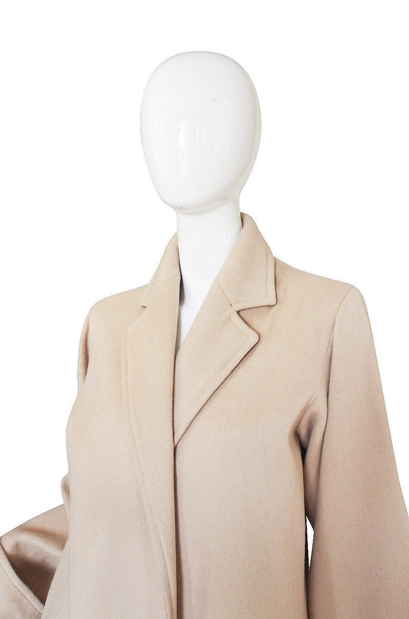 1970s Yves Saint Laurent Cream Coat