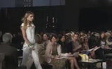 Fabulous 2007 Chanel Resort Runway Textured White Lace Front Pocket Jumpsuit