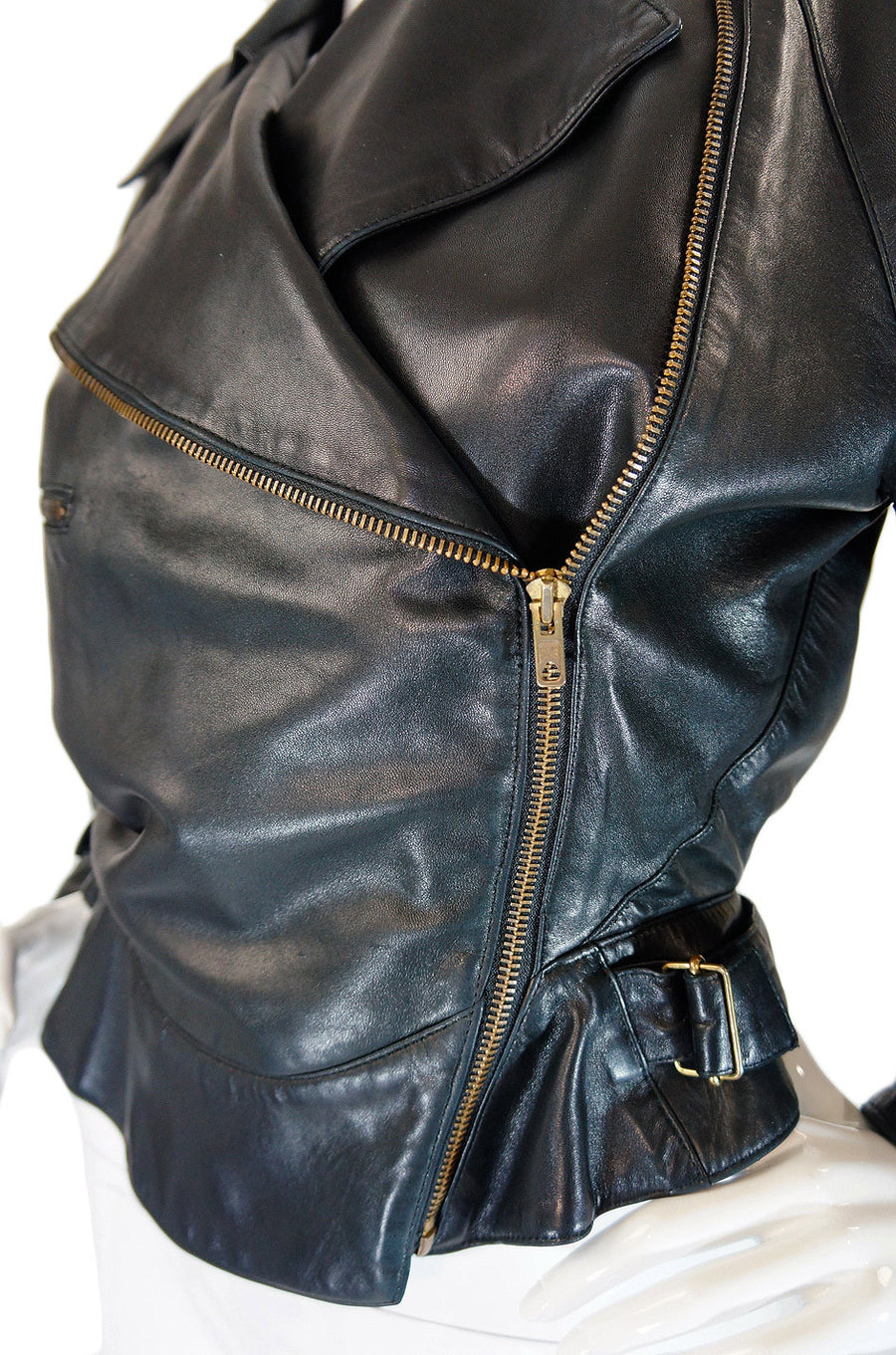F/W 1990s Alaia Biker Jacket Size 38 – Shrimpton Couture