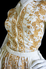 Dated & Numbered c1960 Saks Skirt Set