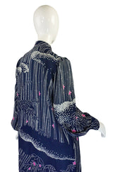 1970s Silk Hanae Mori Jacket or Dress