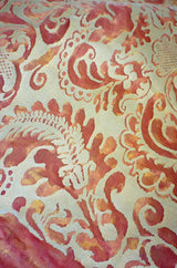 1961 Hand Painted Couture Fortuny Fabric