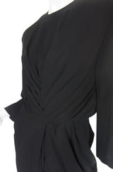 1990s Sleek Gianfranco Ferre Silk Gown