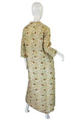 1950s Full Beaded Nat Allen Gown & Coat