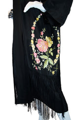 1920s Fringe & Embroidery Flapper Robe