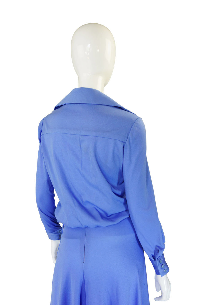 1970s Geoffrey Beene Jersey Pant Suit