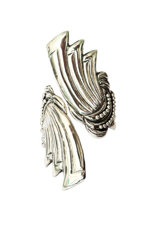 Silver Taxco Mexico Clamper circa 1950s