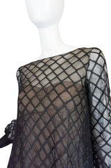 1960s Baby Doll Back Malcolm Starr Lace Dress