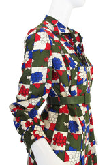 1960s Miss Dior Darling Print Challis Dress