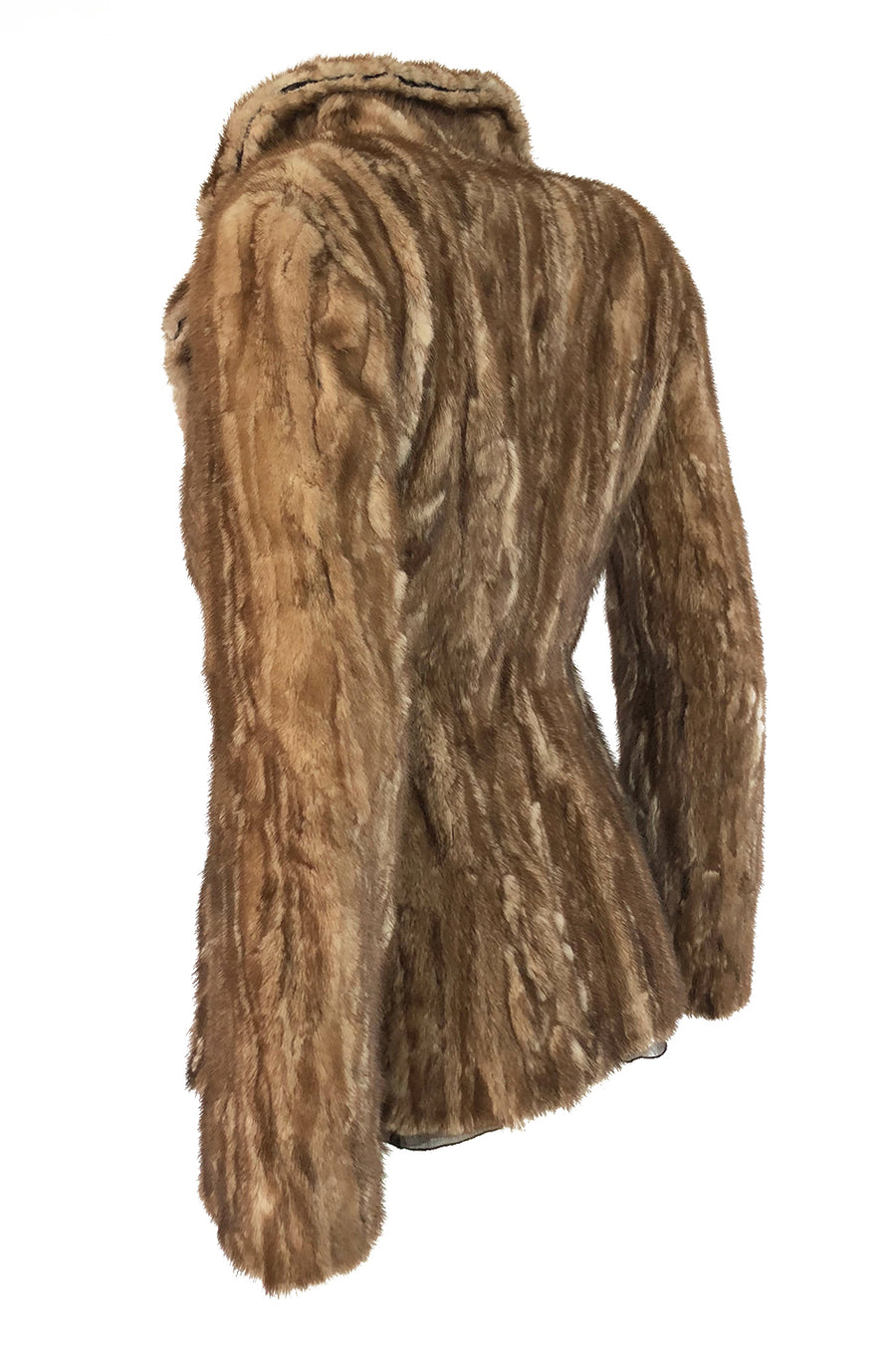 ジャケット・アウター Arichive PRADA SPORT fur long coat brown New in store: an incredible vintage Prada shearling duffel coat