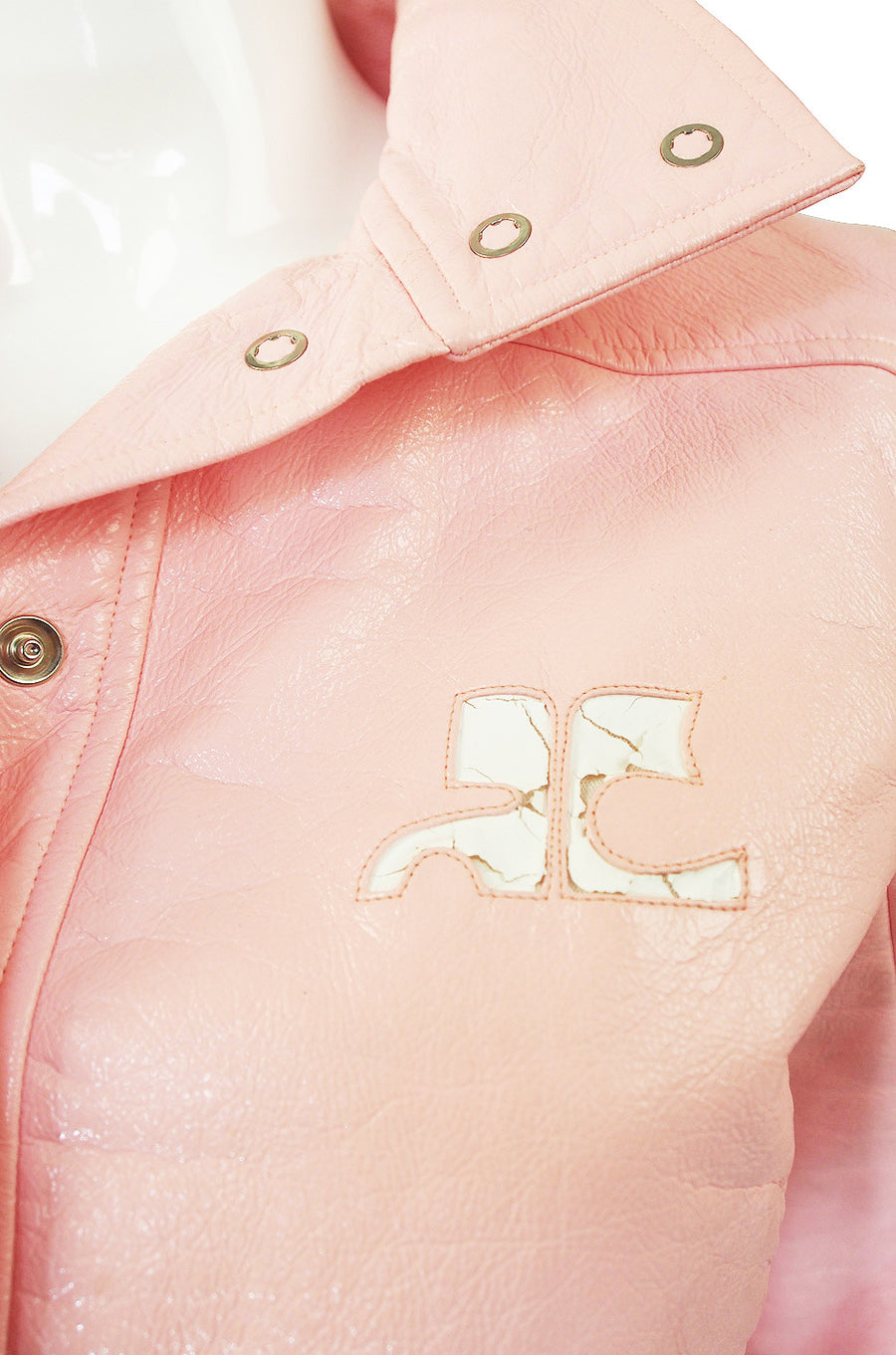 1980s Iconic Courreges Pink Crop Jacket – Shrimpton Couture