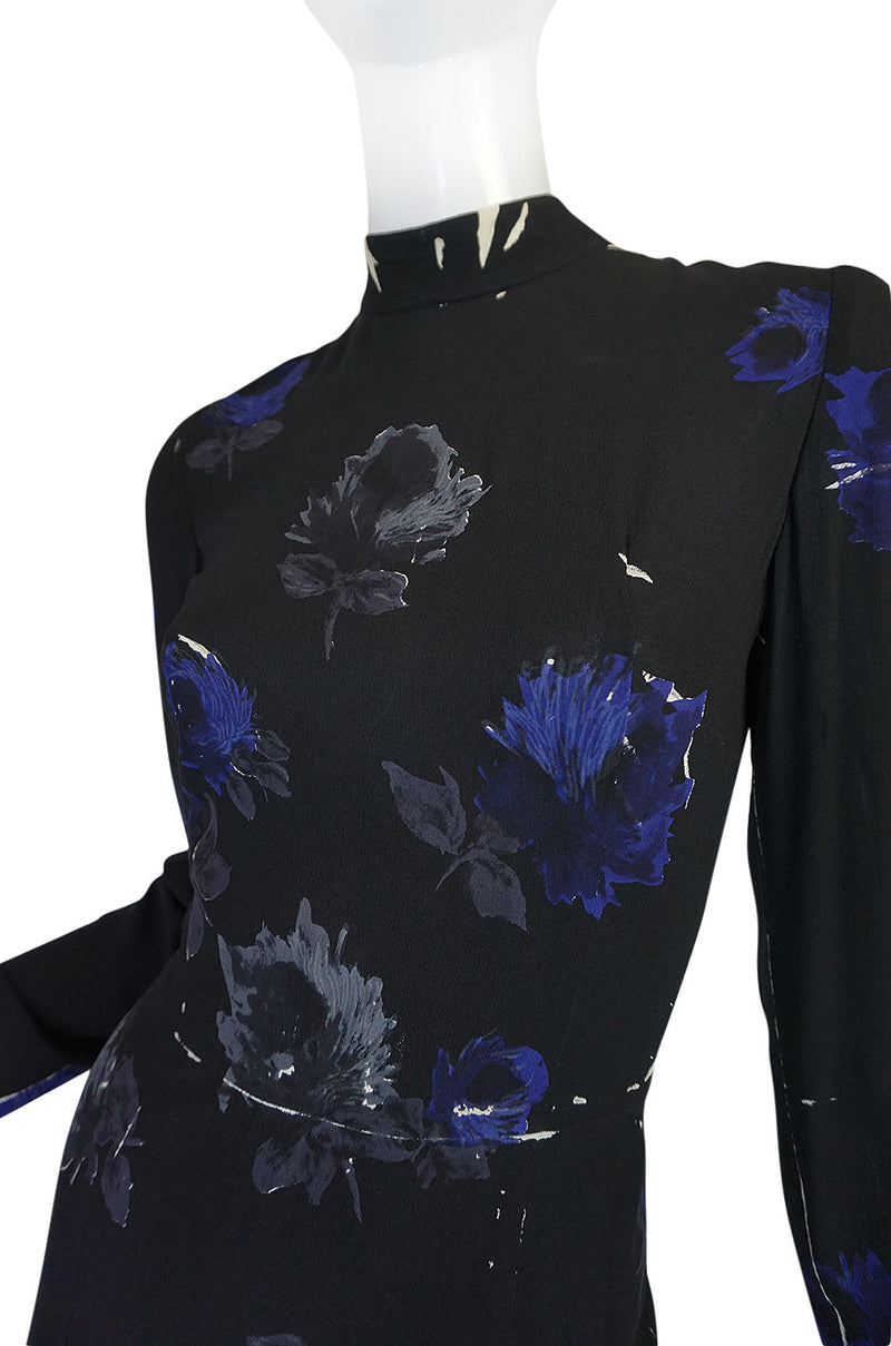 F/W 2005 Look #43 Runway Floral Silk Prada Dress