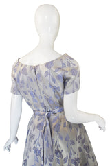 1950s Silvered Lavender Suzy Perette Dress