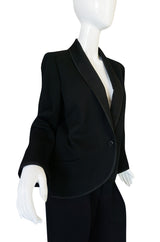 Iconic c1967 Yves Saint Laurent "Le Smoking" Tuxedo Suit
