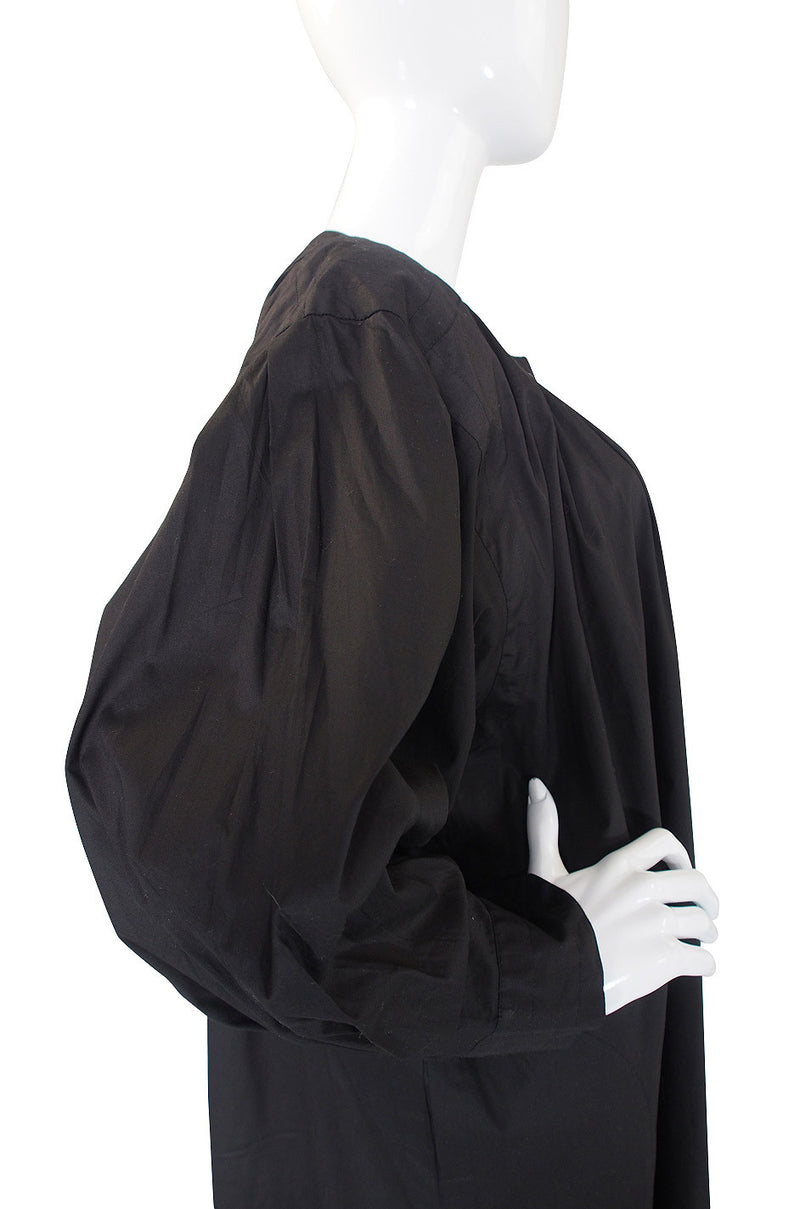 1980s Yves Saint Laurent Painters Smock Dress