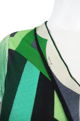 c1972 Fringe Emilio Pucci Jersey Maxi Dress