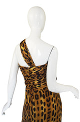 Fall 2009 Leopard Oscar de la Renta Runway Gown