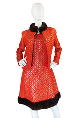 c1968 Oscar de la Renta Museum Dress & Jacket