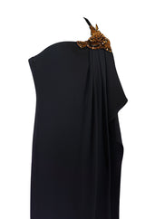 Pre-Fall 2012 Gucci Embellished One Shoulder Ad Campaign Dress