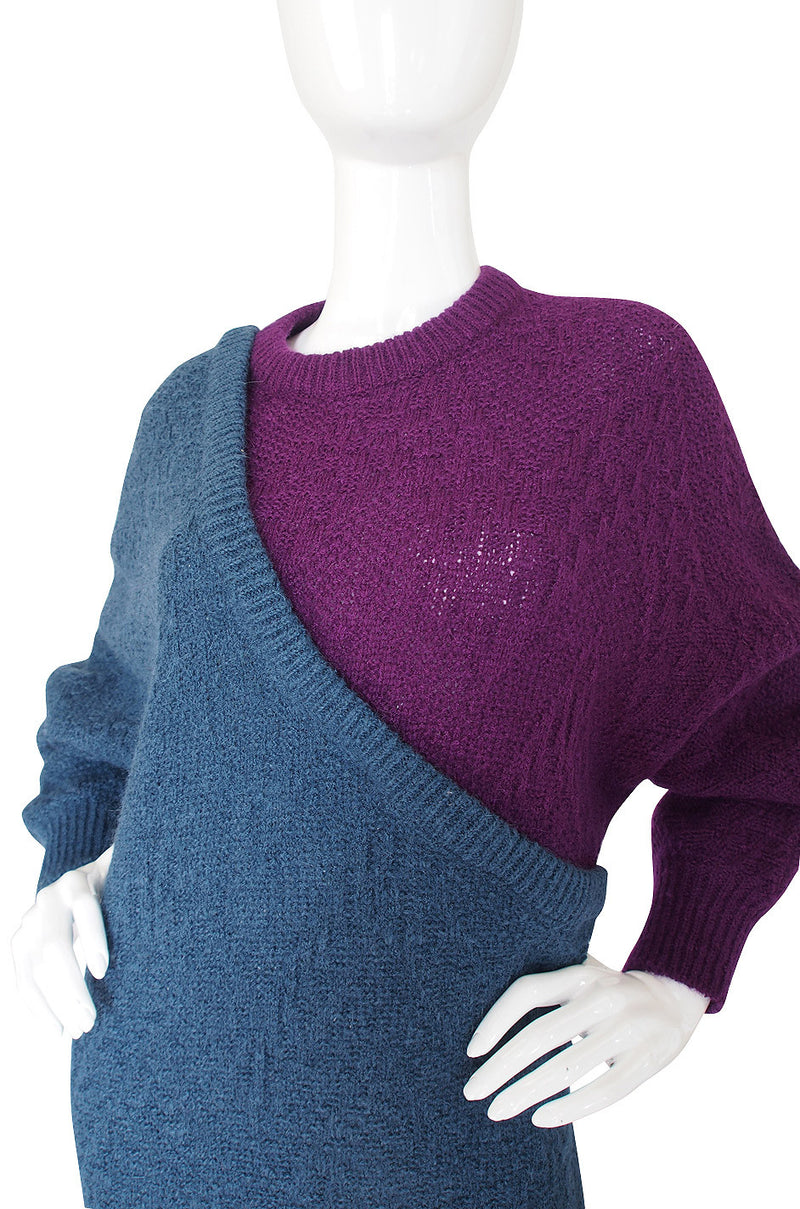 1980s Unusual Missoni "Layered" Sweater Dress