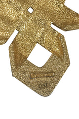 Late 1970s D'Orlan "Celtic Knot" Enamel & Gold Pendant