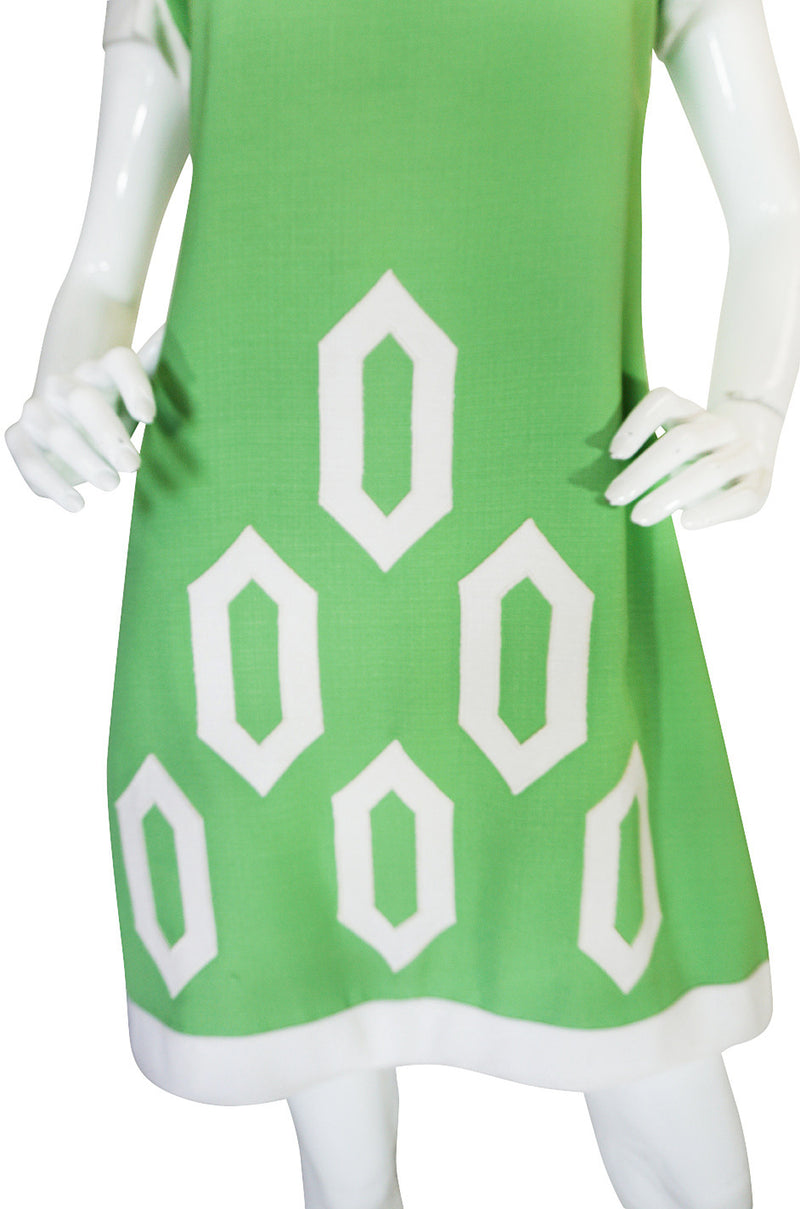 1969 Documented Pierre Cardin Runway & Ad Campaign Dress