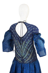 1987 "Secrets Of the Nile" Zandra Rhodes Beaded Gown