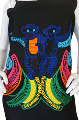 Look 29 S/S 2011 Prada Runway Embroidered Monkey Dress