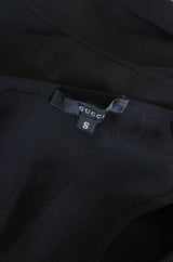 c1996 Tom Ford for Gucci Black Knit Tank Top