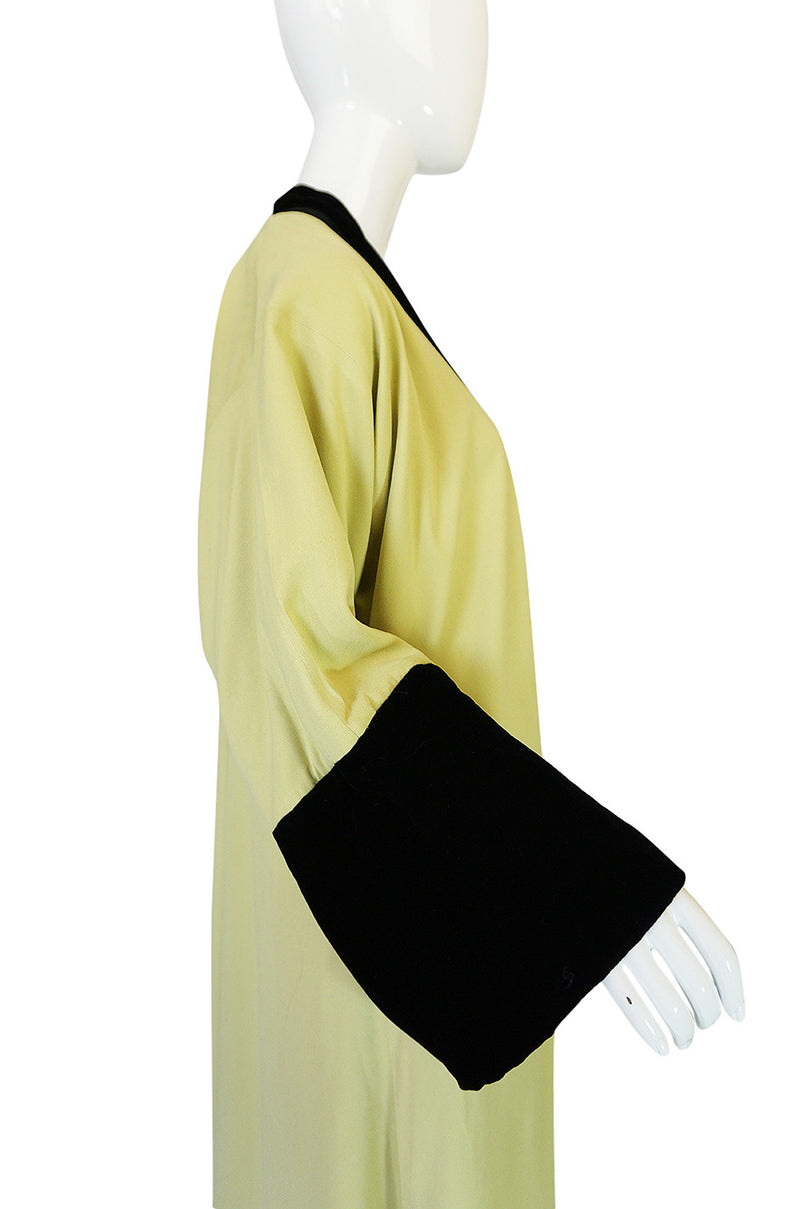 Documented 1950s Yma Sumac's Sophie Gimbel Silk Evening Coat Robe