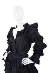1983/4 Important Ruffled Yves Saint Laurent Set