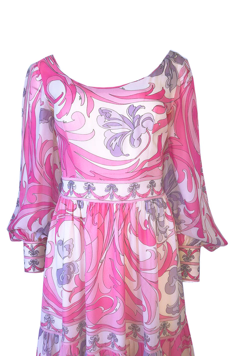 Emilio Pucci Silk Chiffon Dress