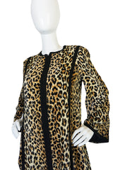 Statement c1969-75 Malcolm Starr Leopard Caftan Dress