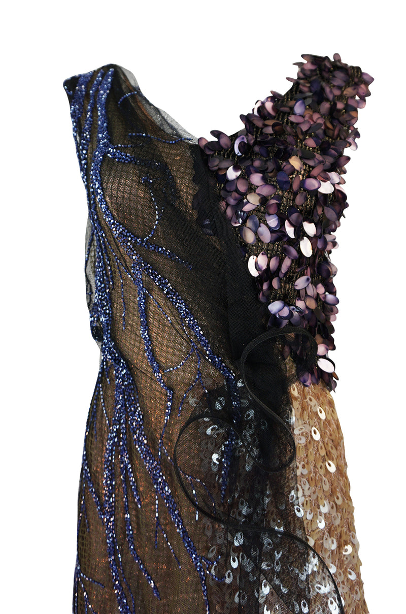 S/S 2015 Rodarte Runway Paillettes, Lame & Bead Fantasy Dress