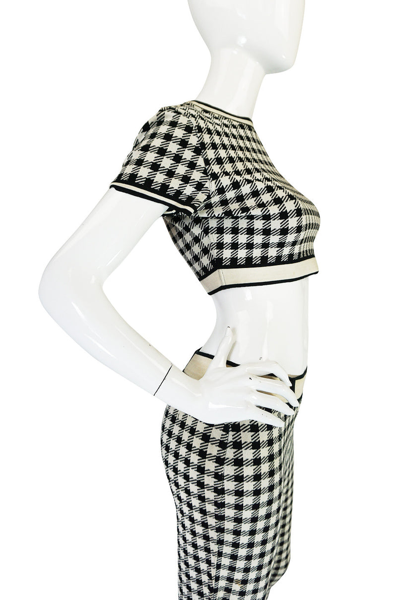 Spring 1991 Alaia "Tati"  Museum Held Crop Top & Leggings