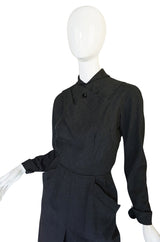 c1955 Christian Dior Original Demi-Couture Fitted Dress