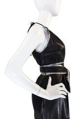 Exceptional & Rare 1972 Jean Muir Leather Dress