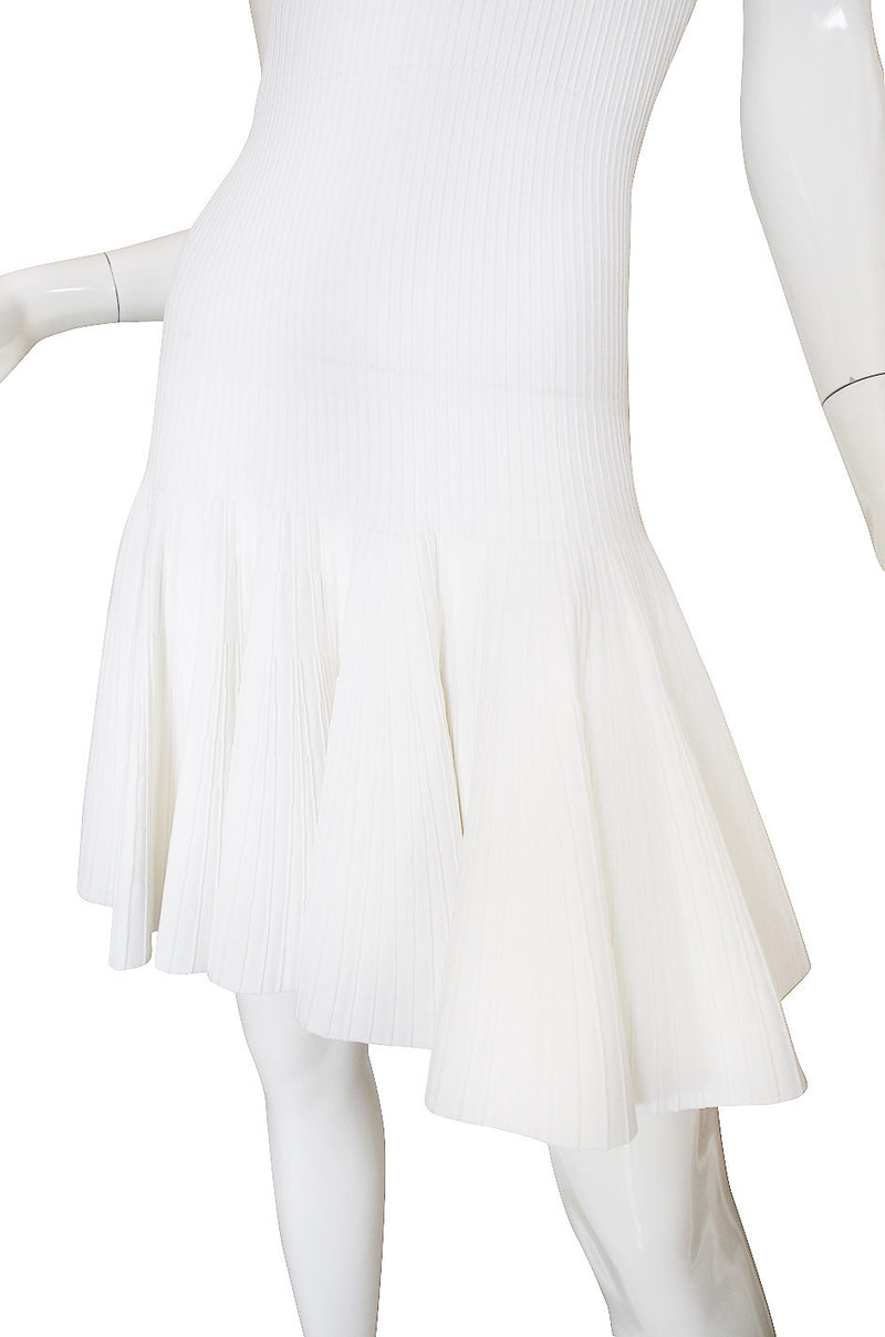 Azzedine alaia white dress on sale