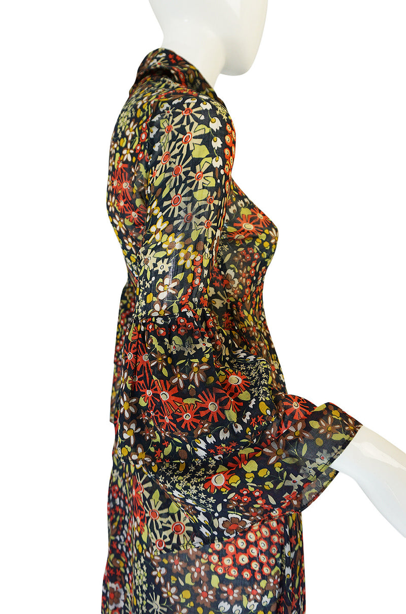 1960s Lee Bender for Bus Stop Bell Sleeve Dress