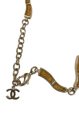 Fall 2007 Chanel Byzantine Cross Gripoix Pendant Necklace