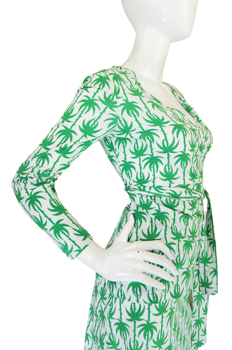 Rare 1970s Diane Von Furstenberg Palm Tree Set