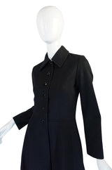 1970s Documented Yves Saint Laurent "Coachman" Coat