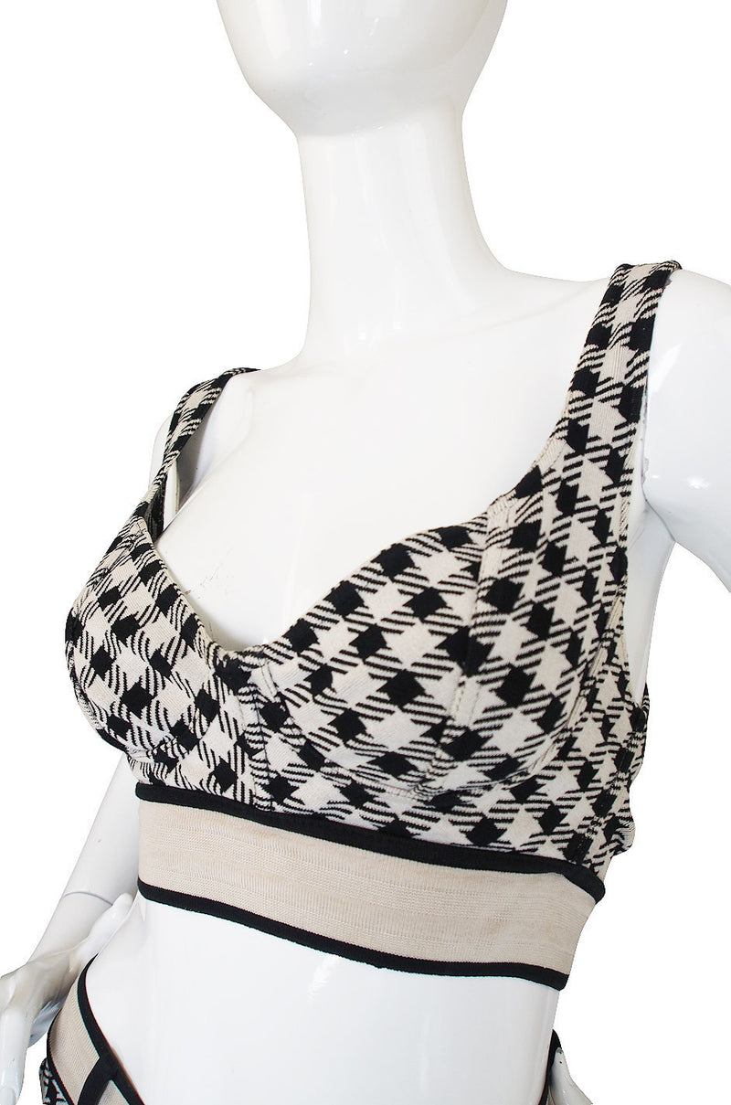 Spring 1991 Museum Held Alaia 'Tati" Short & Bra Top