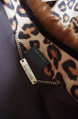 F2006 RTW McQueen Leopard and Fur Jacket