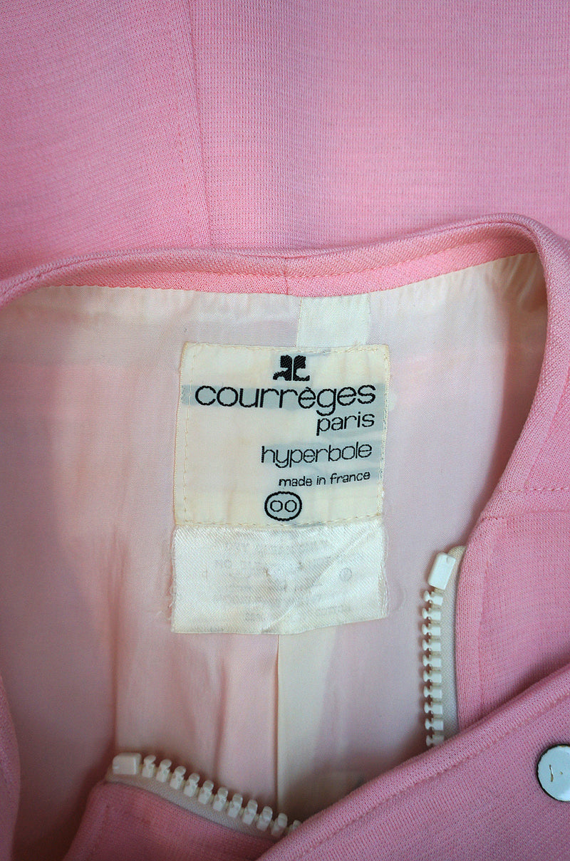 Late 1960s Courreges Hyperbole Mini