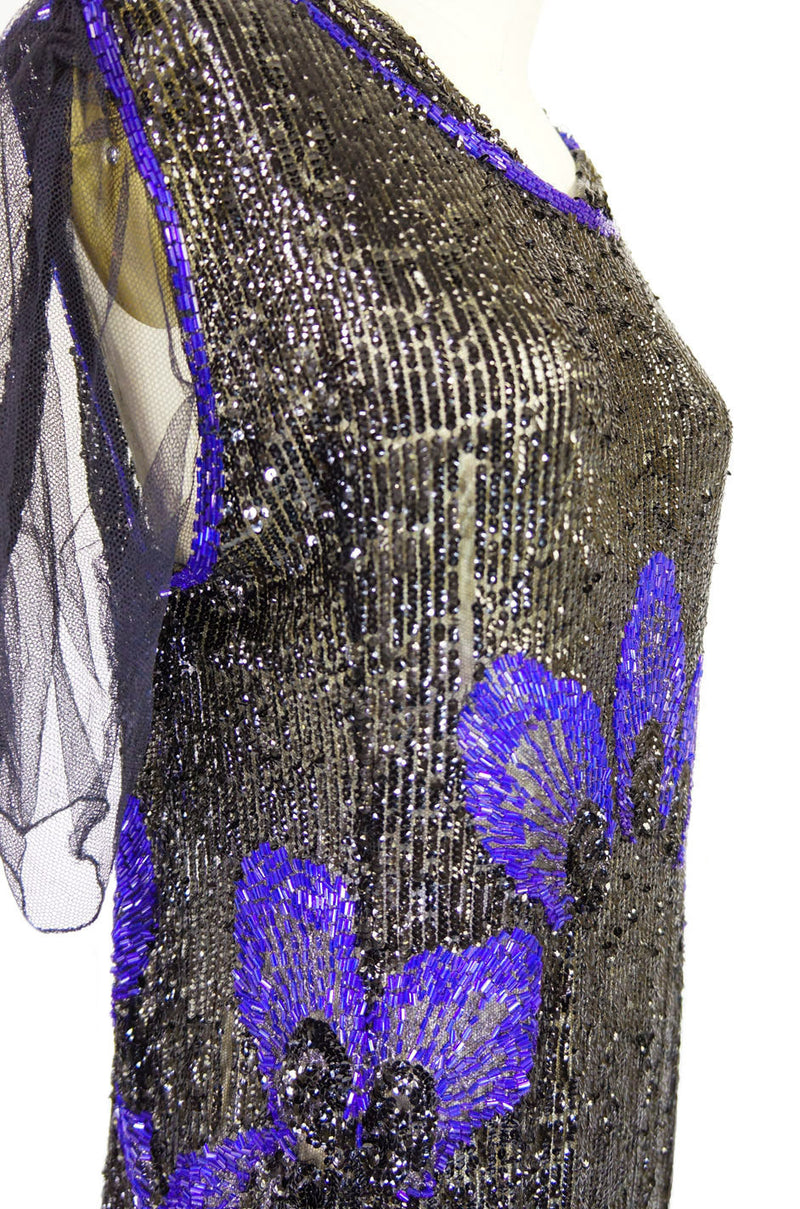 Peacock 1920s dress sale