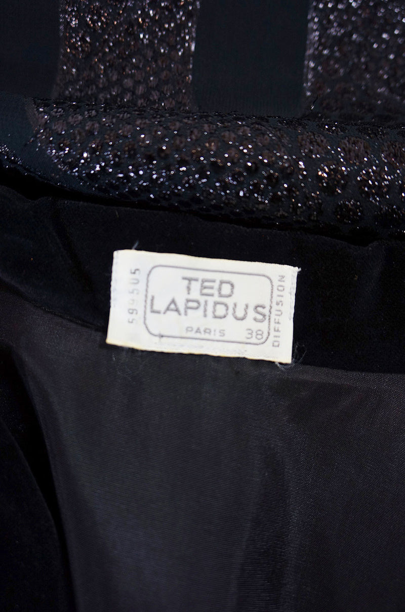 1970s Numbered Ted Lapidus Dress