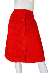 1960s Pleated Linen Sybil Connolly Suit