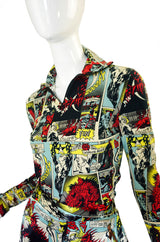 1990s JPG Cartoon Mini Skirt & Top