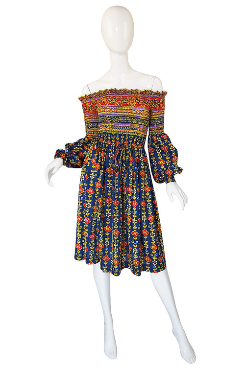 Documented 1971 Oscar de La Renta Dress